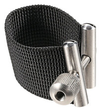 Saxophone Ligature Adjustable Secure Ligature for Alto Saxophone Rubber Mouthpiece