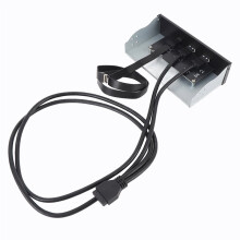 Frontpaneel Hub GEN2x2 USB A TYPE C 3-Poorts 5,25" 19-Pins 20 Gbps Optisch Schijfuitbreidingspaneel voor Computeraccessoires