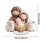 Mini-Krippen-Set aus Blech, 2D-Figuren 3