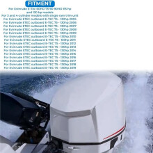 Reparatursatz für Kolbendichtungen mit Schraubenschlüssel für Evinrude E-Tec 60HO 75 90 90HO 115 PS 130 PS 5008985 352932 5008773
