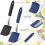 Silicone Spatula Turner Set 2-Pack, Heat-Resistant & 3