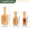 Wooden Tea Spoon Set 3pcs Beech Compact Kitchen Scoop 3