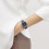 Radley RADLEY Silver 36mm Stone Set Ink Leather Strap 3