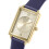 Radley RADLEY Gold Plated Rectangular 24mm Ink Leather Strap 2