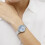 Radley RADLEY Silver 36mm Blue Stone Set SS Bracelet 3
