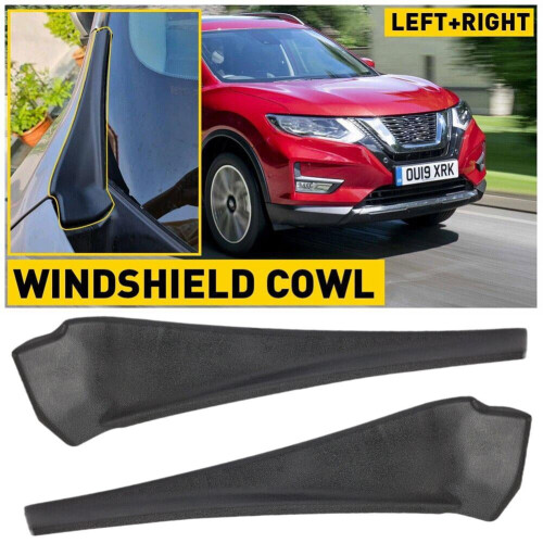 2 τεμάχια για X-Trail T32Rogue2014-2020Γωνιακή επένδυση μπροστινού παρμπρίζ 1