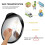 12 Inch Acrylic Convex Mirror, Adjustable Wide Angle View Indoor Security Mirror, Corner Security Blind Spot 4