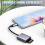 Leitor de cartão SD USB-C, leitor OTG de alta velocidade compatível com Windows, macOS, Linux e dispositivos móveis. 7