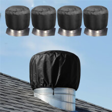 4Pack Wind Turbine Roof Vent Cover 20"X20" Turbine Ventilator Cover Attic Vent Wind Turbines Ventilator Protector Shield
