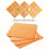 4pcs 30cm/11.8in Square Frameless Cork Board with Self-Adhesive for Wall Display 4