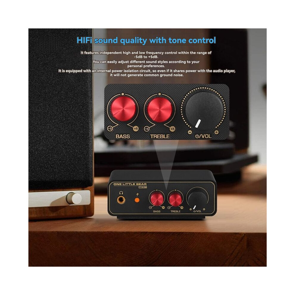 Vinyl Player For Mm/Mc Turntable T14-Eq Phono Stage Preamp With 3.5Mm Headphone Amp For Home Turntables 6032278191153