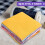 100 carrés de tissu polyester 10x10cm 4