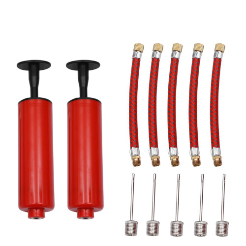Basketball Inflating Needle Set with Red Rubber Hose and 1