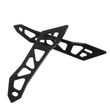 5Pairs Motorcycle Windscreen Support Bracket Reinforced Aluminum Black