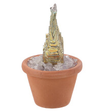 5Pcs DIY Multi-Color Crystal Gem Tree Decor for Office, Car, and Home