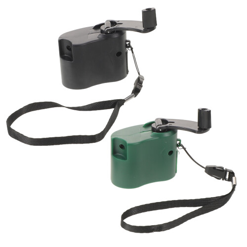 2Pièces Générateur À Portable USB Chargeur Main Pour Camping