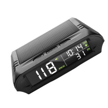 Car Head Up Display Solar Powered 1000mAh Battery Compatible With Vehicles Ideal For Daily Commute And Long Travel HUD