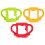 9Pcs Silicone Bottle Handles Soft Comfortable Grip 1