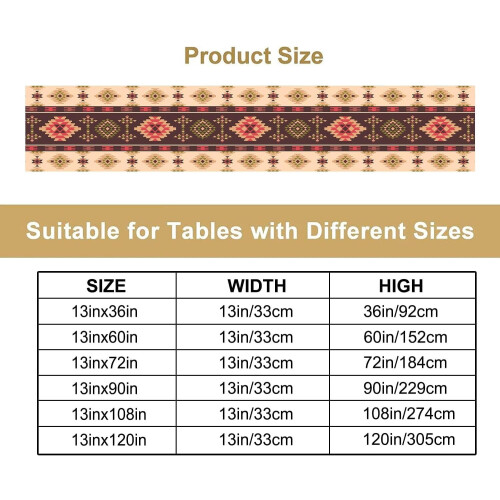 Linen Table Runner 13 x 90 in 1