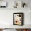 Shadow Box Frame Rustic Black 8x10 with Glass Door 4