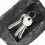 2 Pcs Lockable Secret Compartment Items Stone Key Box 8.2X5.7X4.7CM 8