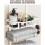 5-Tier Over-Door Towel Rack – No Drill, White 2