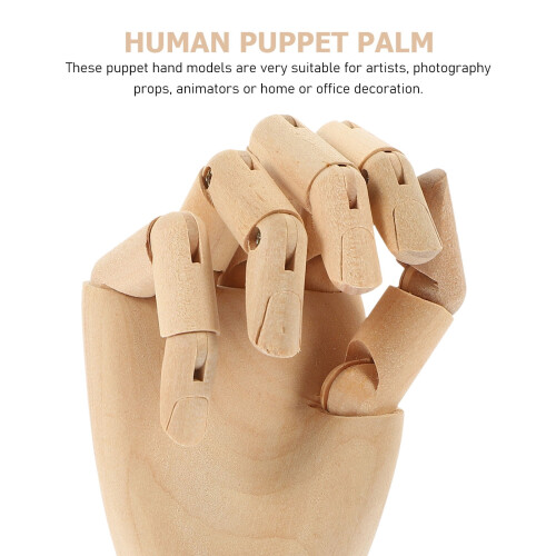 Worgeous Drawing Figure Model Hands Rotating Hand Model18X6CM 1