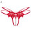 HEVIRGO Σέξι G-String με Λουλούδια και Δαντέλα, Στρινγκ με Τιράντες και Απομίμηση 3