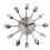 Kitchen Wall Clock Wall Wall Sticker room and home Decoration White 3