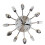 Kitchen Wall Clock Wall Wall Sticker room and home Decoration White 4