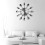 Kitchen Wall Clock Wall Wall Sticker room and home Decoration White 6