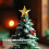 Golden Mini Christmas Tree Star Topper 3
