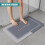 GEEZY GEEZY Non Slip Bathroom Mat Machine Washable Rubber Backed Shower Rug Bathroom Matt 2