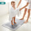 GEEZY GEEZY Non Slip Bathroom Mat Machine Washable Rubber Backed Shower Rug Bathroom Matt 7