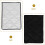Sac isotherme pour collations, couverture thermique, argent, 1 ensemble 3