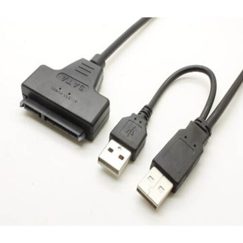1 σετ καλώδιο USB2.0 για καλώδιο τροφοδοσίας σκληρού δίσκου 15,7 * 1,2 * 0,2 ίντσες 1