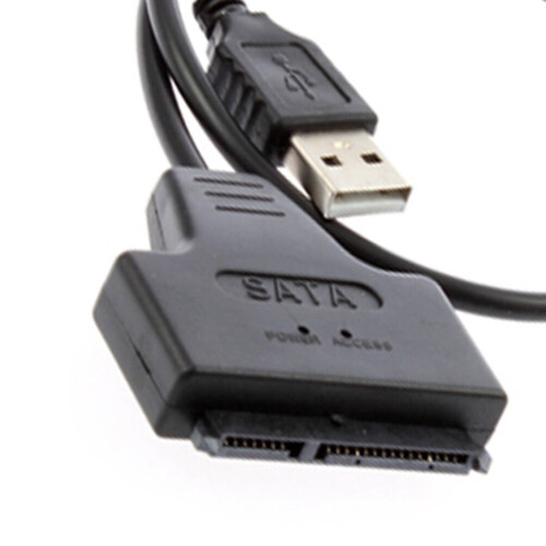 1 σετ καλώδιο USB2.0 για καλώδιο τροφοδοσίας σκληρού δίσκου 15,7 * 1,2 * 0,2 ίντσες 2