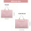 Capa protetora rosa para laptop compatível com MacBook de 15,6 polegadas, capa tipo pasta em couro PU com estampa de ursinho fofo e alça. 2