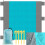 Strand-/Picknickdecke 208x208cm Trizand 21209 13
