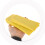 Outdoor Logging Tool Yellow 4Pcs 7.9x3.5in 2