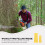 Outdoor Logging Tool Yellow 4Pcs 7.9x3.5in 6