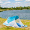 Strandsátor 190 x 120 x 90 cm - 2 fő 6