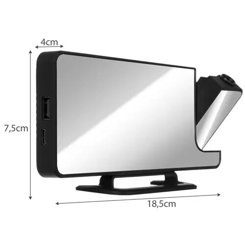 LED-Wecker mit Izoxis 19576-Projektor 2