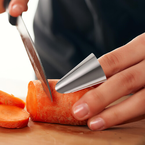 HEMOTON 20 Pcs Thumb Vegetable Picker Cutting Finger Protectors 1