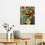 Van Gogh Red Poppies Canvas Print, Gold Frame 3