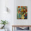 Van Gogh Red Poppies Canvas Print, Gold Frame 4