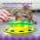 Catnip Chaser Track – Διαδραστικό παιχνίδι γάτας με Catnip για χτύπημα, χτύπημα και 4