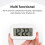 Lulshou LED Digital Alarm Clock with Snooze, 12/24H, Countdown Timer – White (Clearance) 4