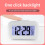 Lulshou LED Digital Alarm Clock with Snooze, 12/24H, Countdown Timer – White (Clearance) 5