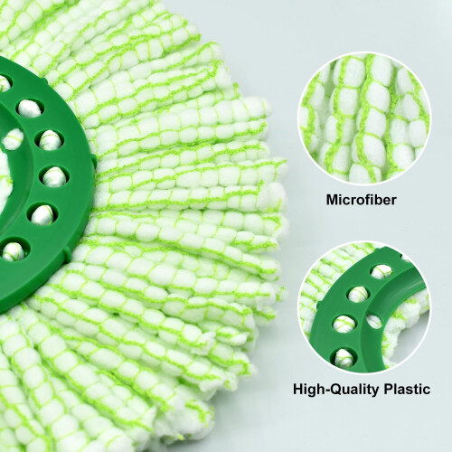2-pak mikrofiber spin-moppehoveder til Libman Tornado 1